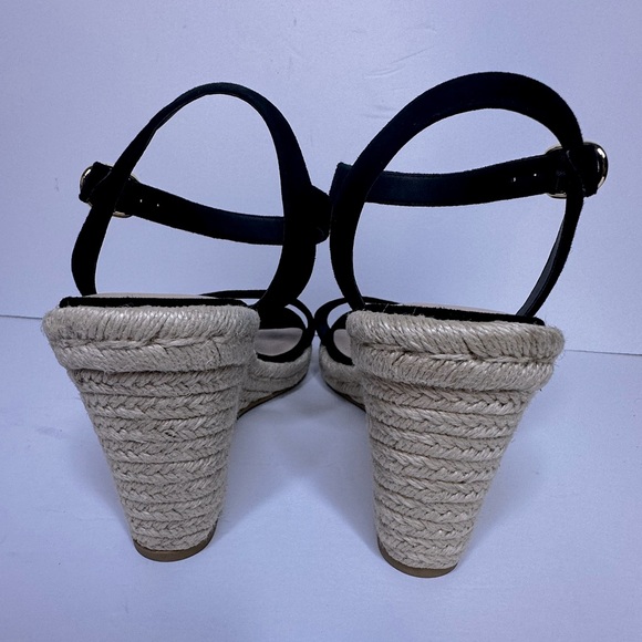 NWOB STUART WEITZMAN Teddi Wedge Sandals, Sz. 8.5 - Picture 10 of 10